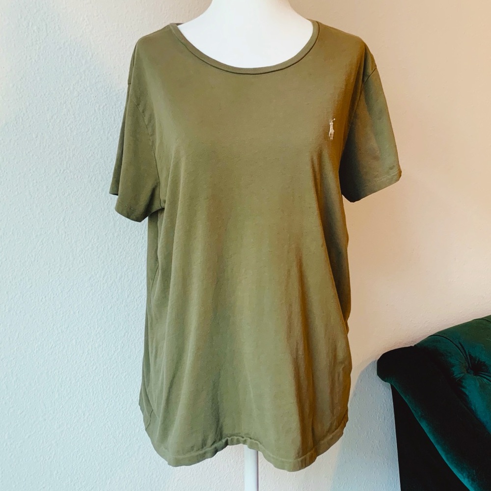 Ralph Lauren Hunter Green Top